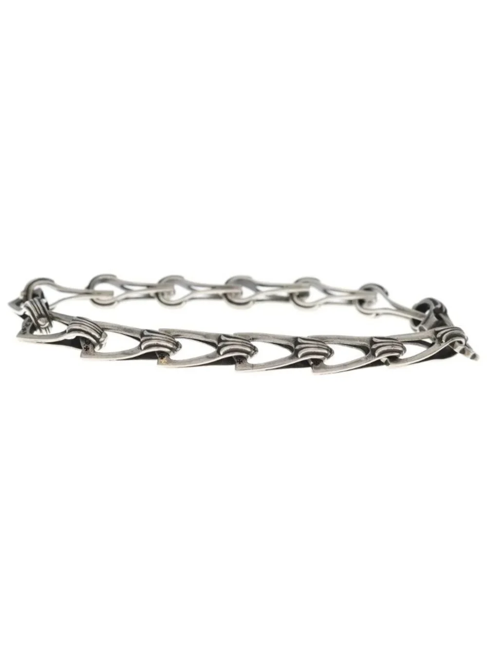 Chrome Hearts Window Chain Silver Bracelet